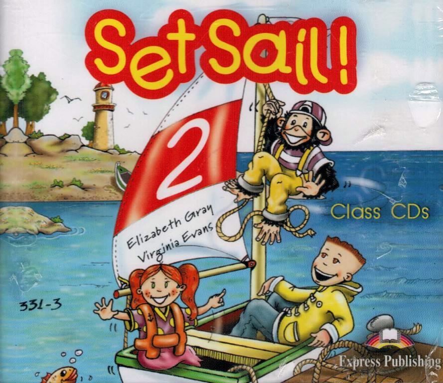 Set Sail 2 Class Audio CDs (set of 3) Аудио CD для занятий в классе | Evans V.