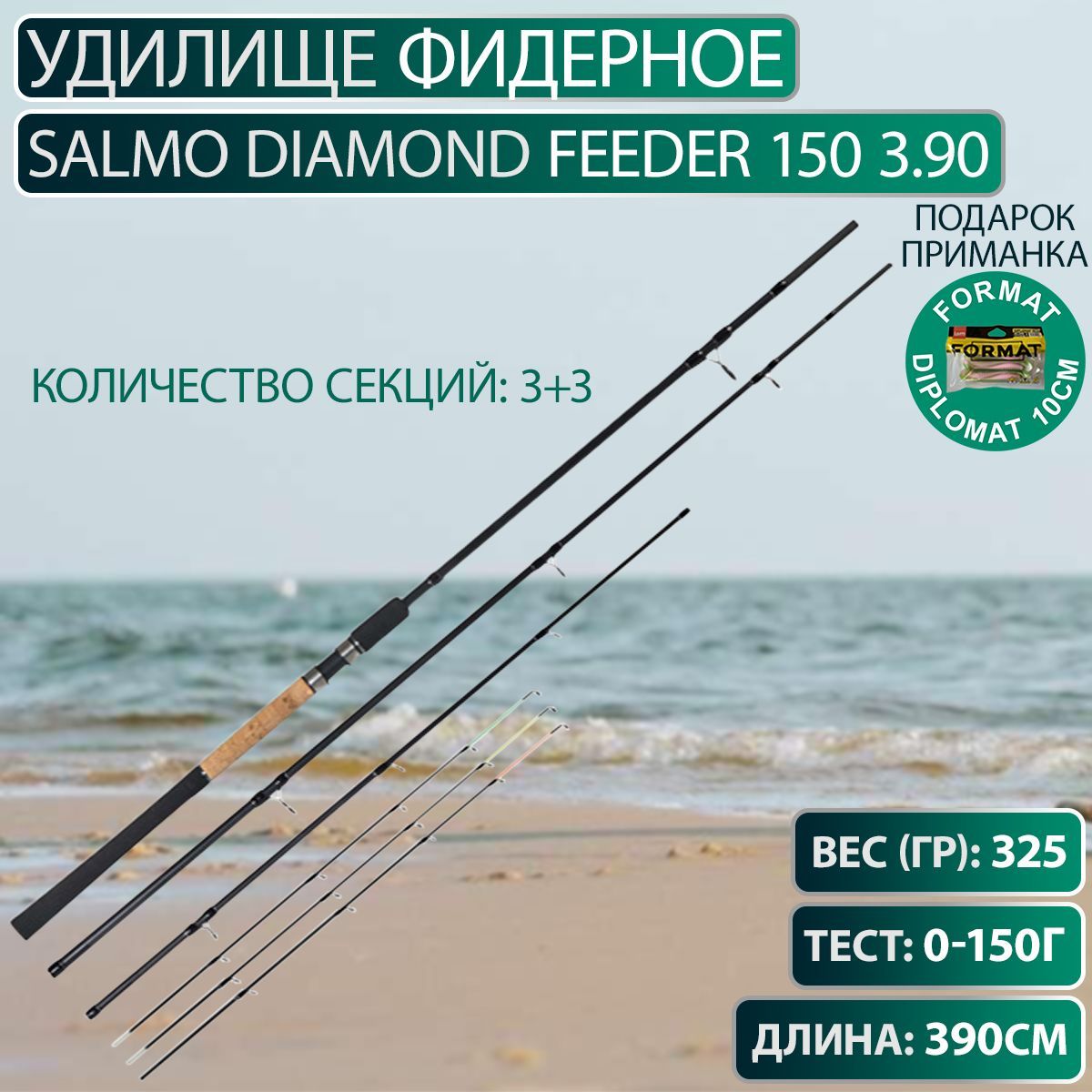Фидер 150 3 3. Клипса на фидерной катушке Салмо диамонд фидер 4000