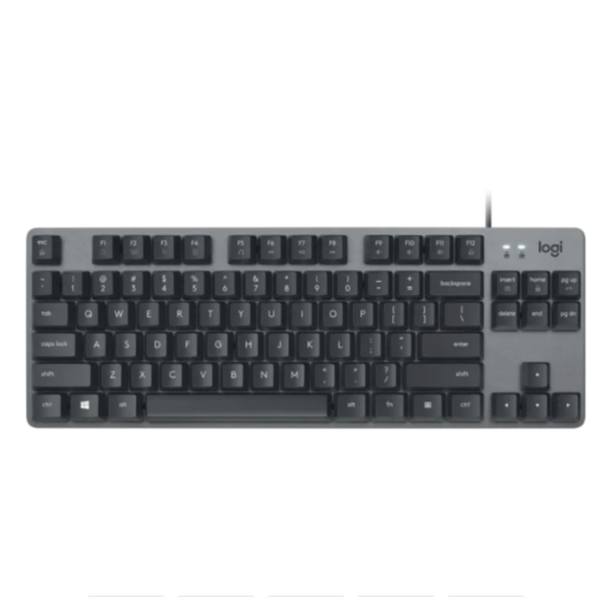 LogitechИгроваяклавиатурапроводнаяK835TKL,(GLLinear),Английскаяраскладка,черный