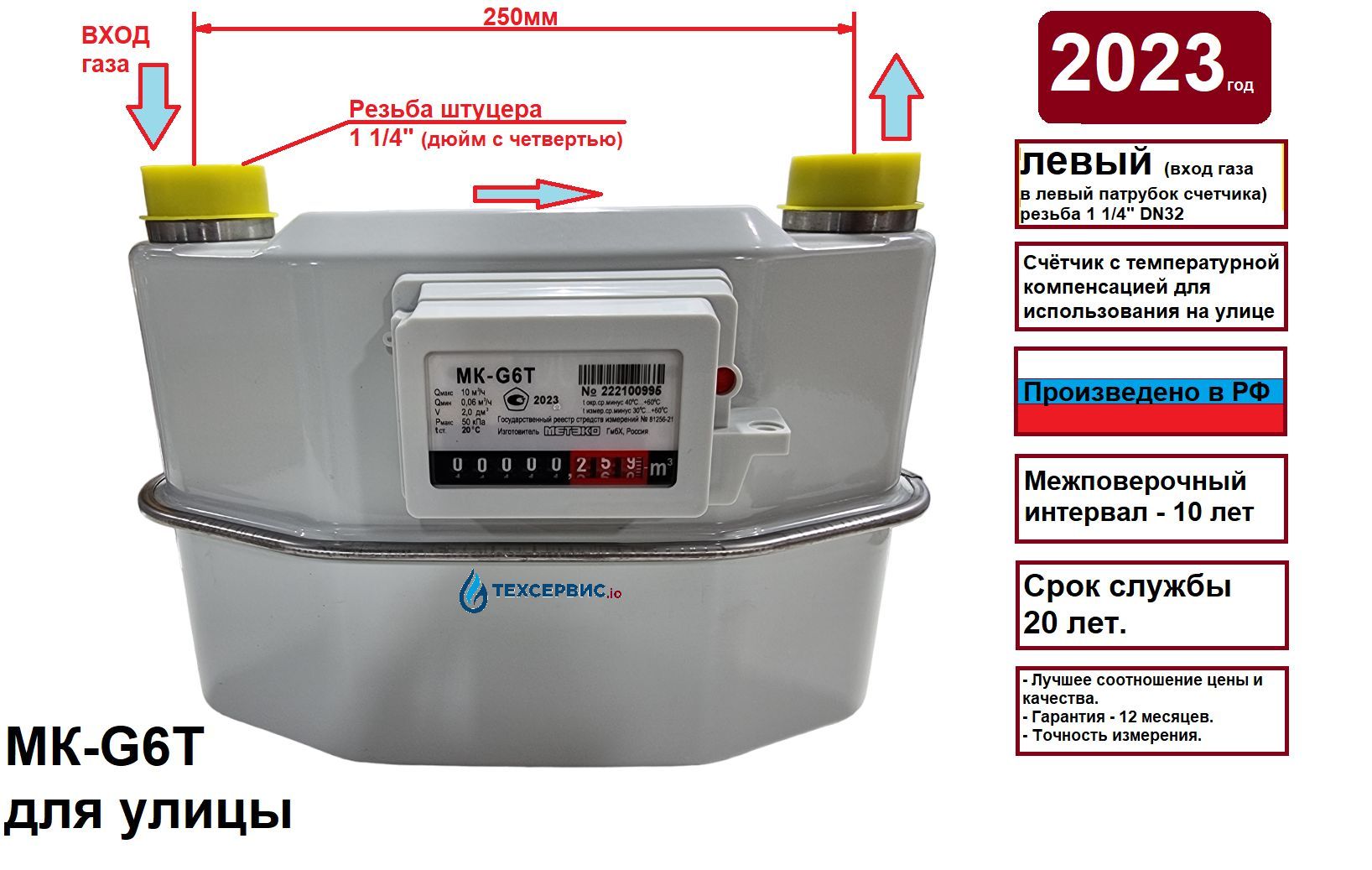 Счетчик Газа Сгд 3т G6 Купить