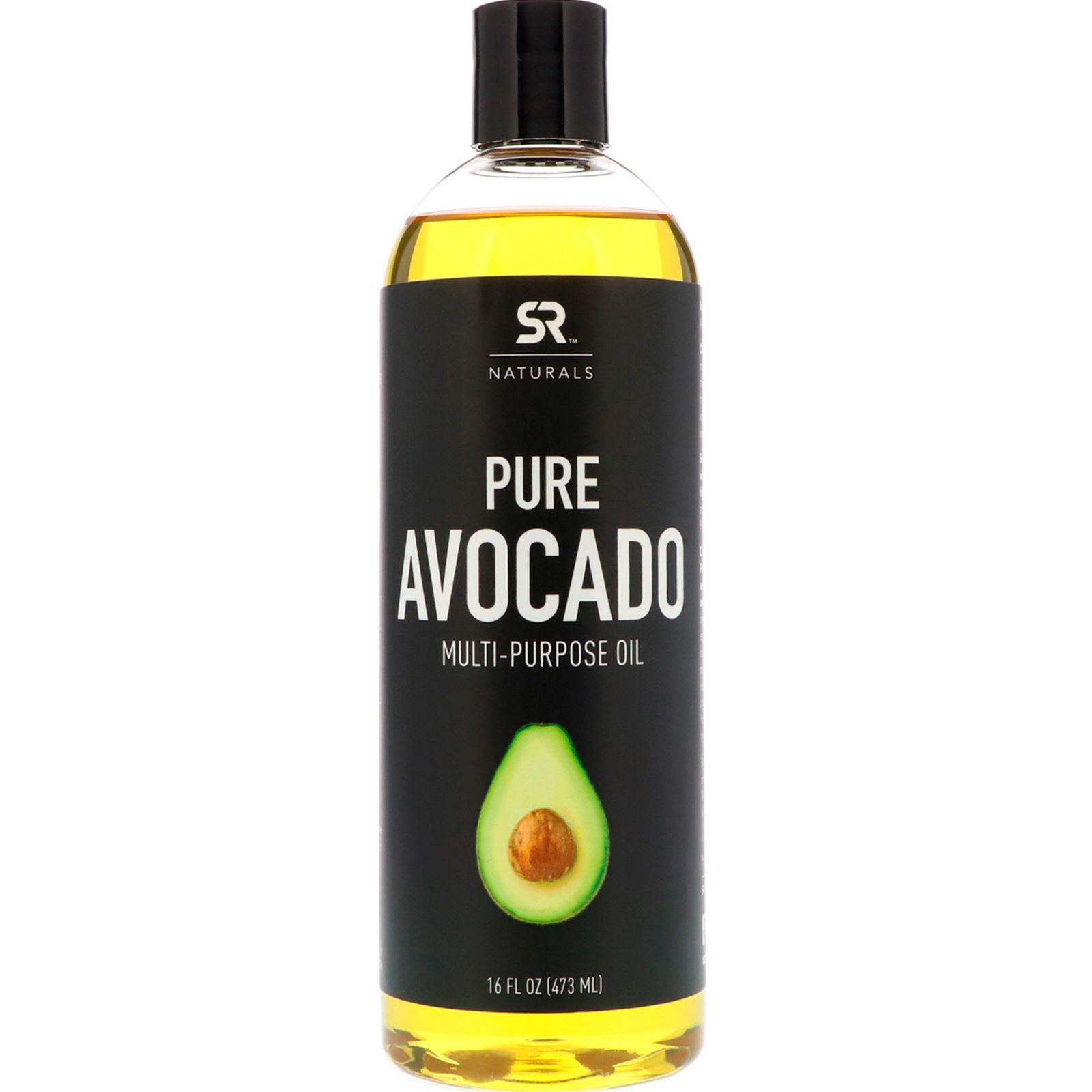 Натуральное масло Авокадо, Pure Avocado Oil, Sports Research, 473 мл