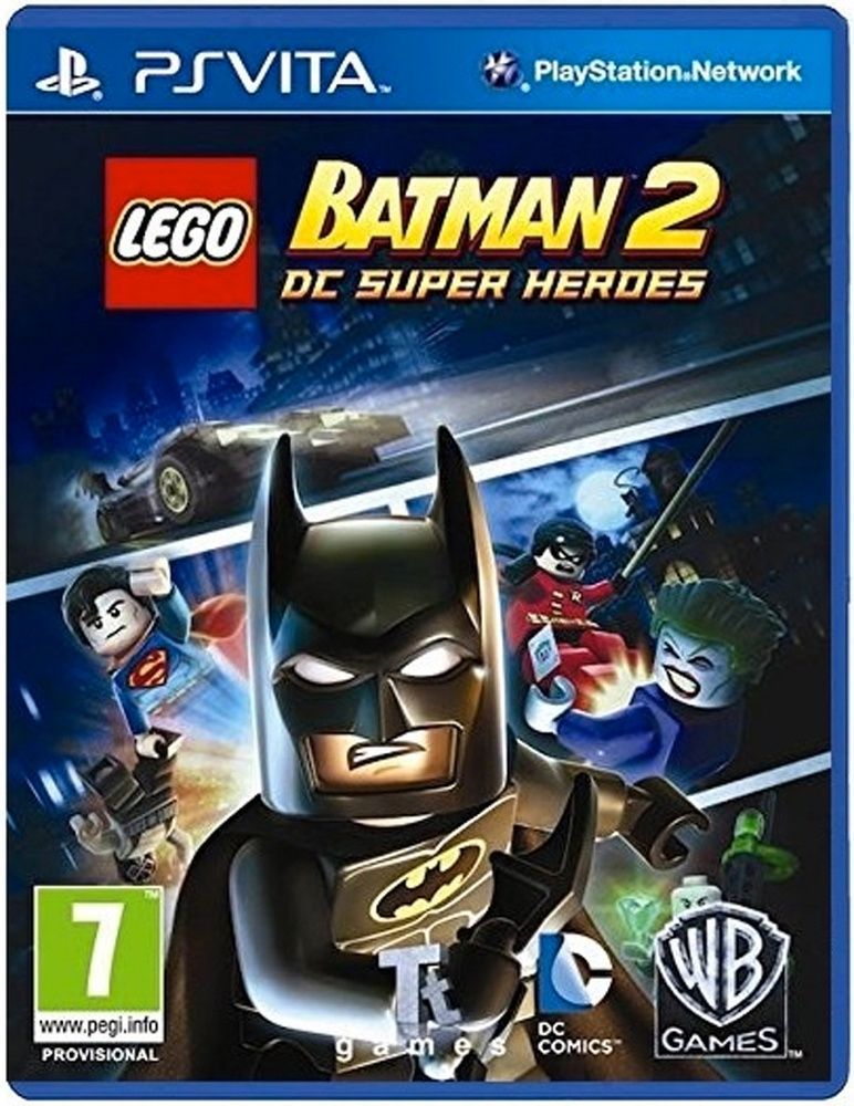 Игра Lego Batman 2: DC Super Heroes (PlayStation Vita, Русские субтитры)