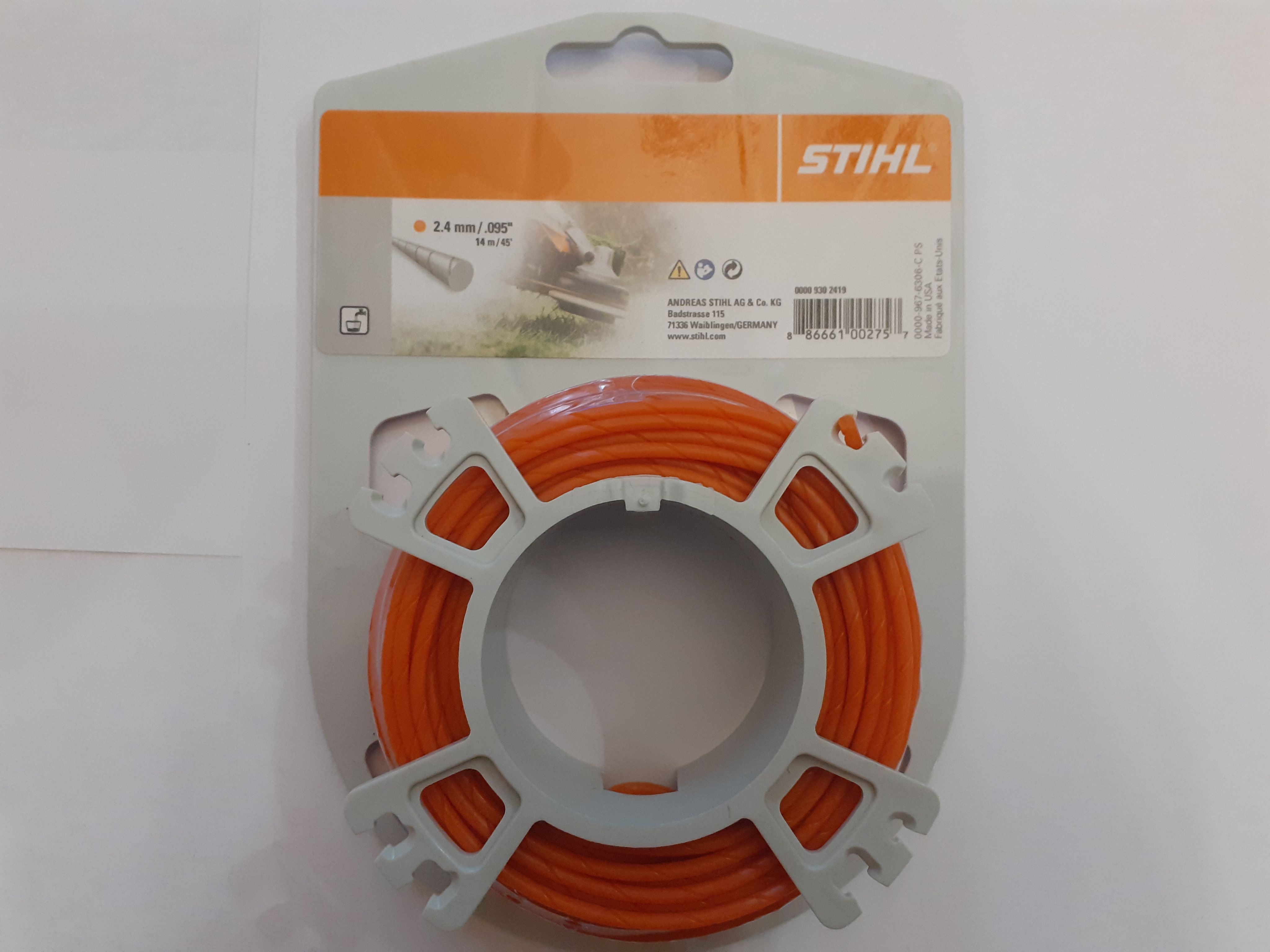 Леска Для Триммера Штиль 2.4 Мм Купить