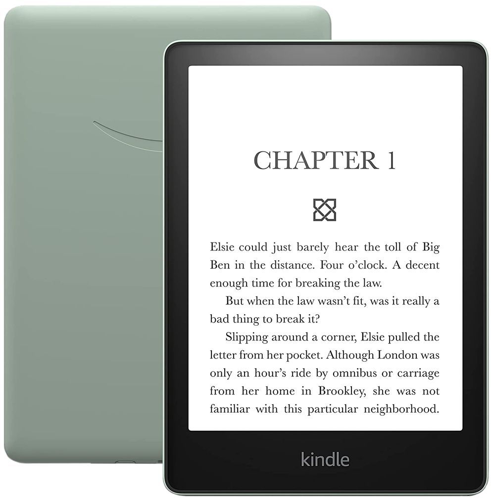 Amazon Kindle 6.8" Электронная книга Amazon Kindle Paperwhite 2021, зеленый