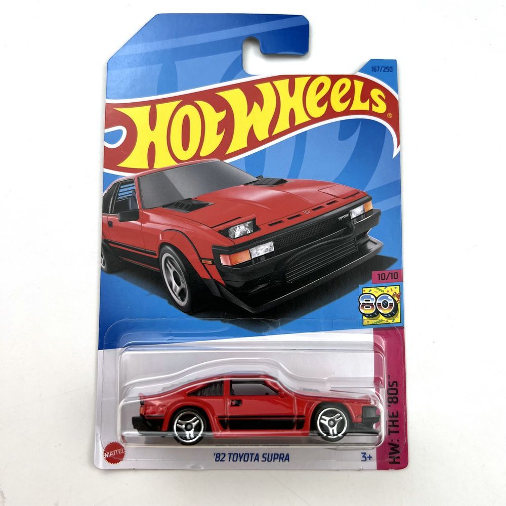 Машинка Hot Wheels коллекционная (оригинал) 2023 82 TOYOTA SUPRA - купить с  доставкой по выгодным ценам в интернет-магазине OZON (1036208659)