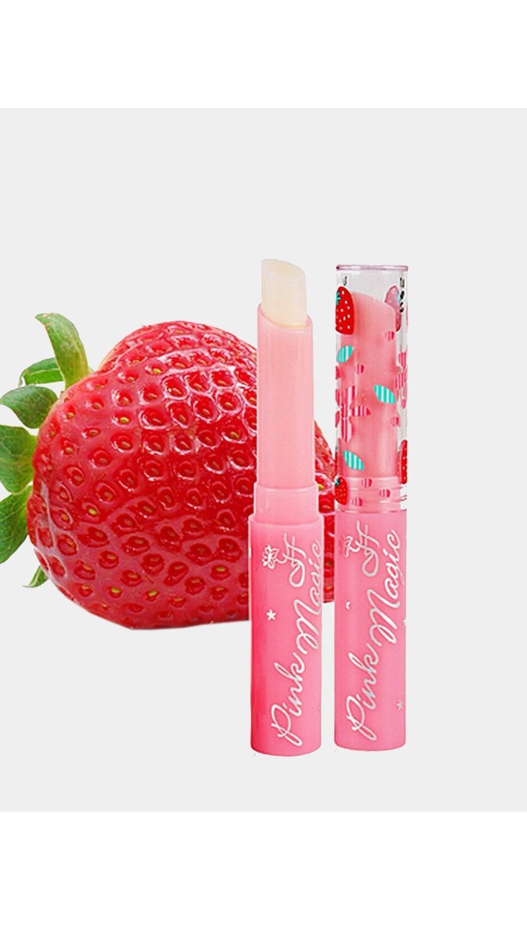 Catrice melt shine juicy lip balm. Luofmiss бальзам для губ с экстрактом клубники - temperature change Lip Blam. Lip Balm Cherry 8g. Волшебная клубника.