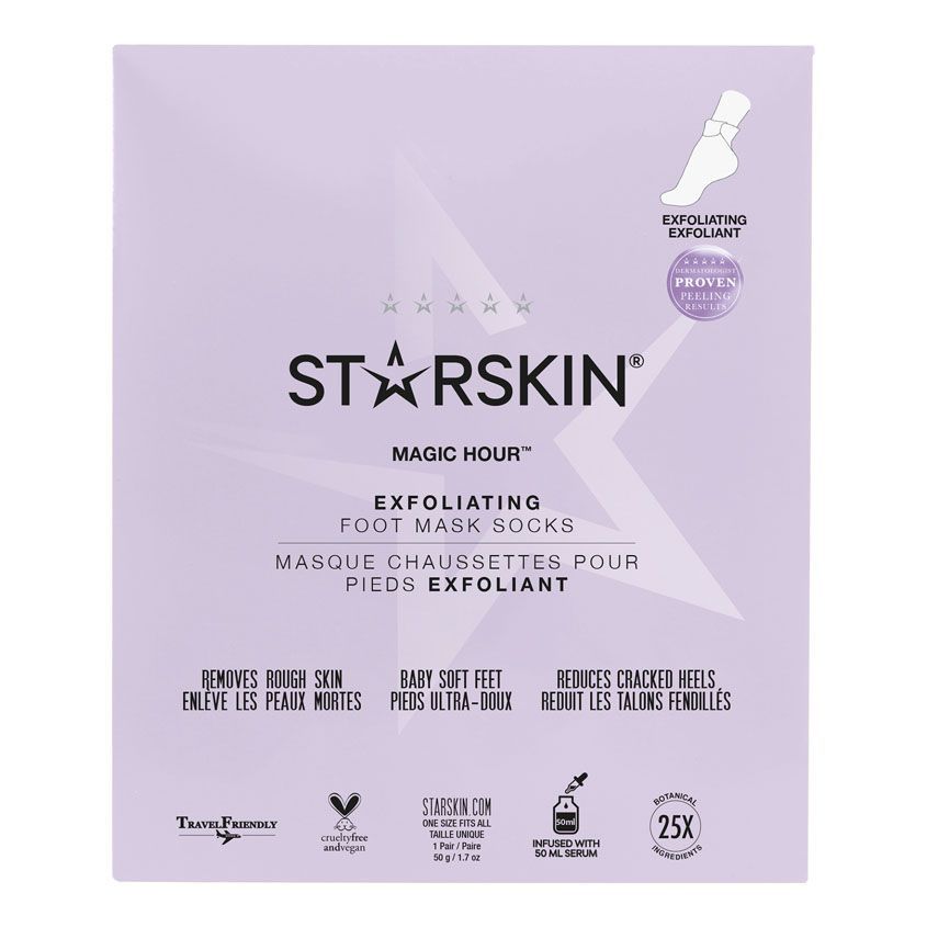 STARSKIN Маска для ног отшелушивающая (Exfoliating Foot Mask Socks) 50 г