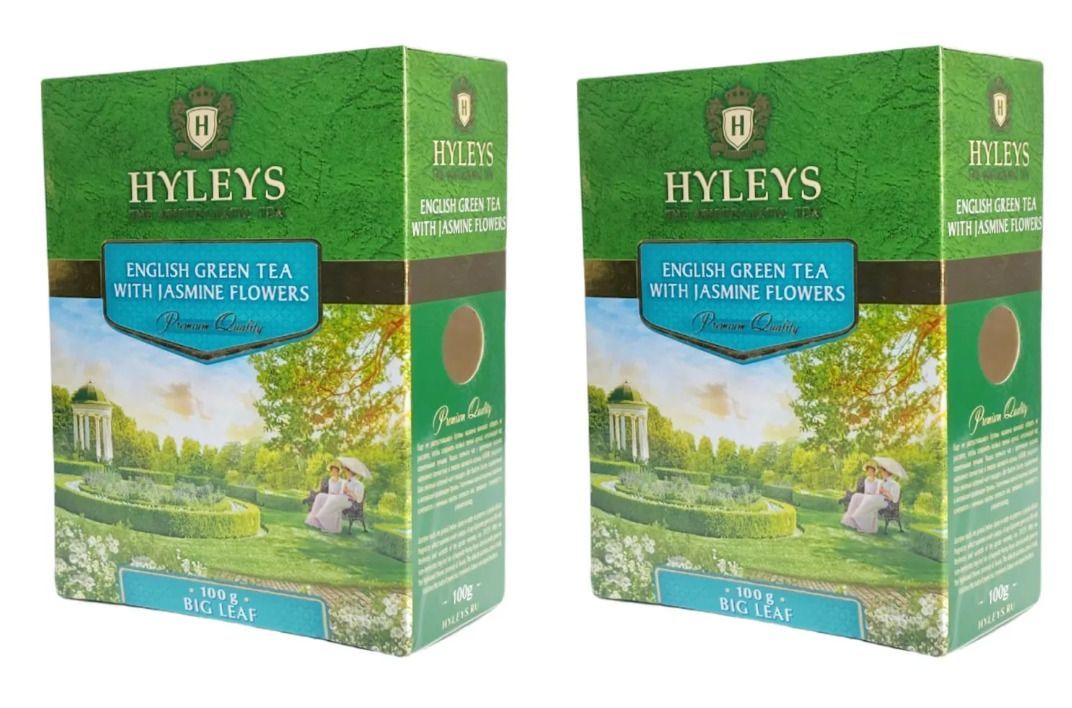 Английский зеленый 9. Hyleys чай зеленый английский крупнолистовой 100г. Зелёный английский чай Helix. Зеленый чай с жасмином 100г.