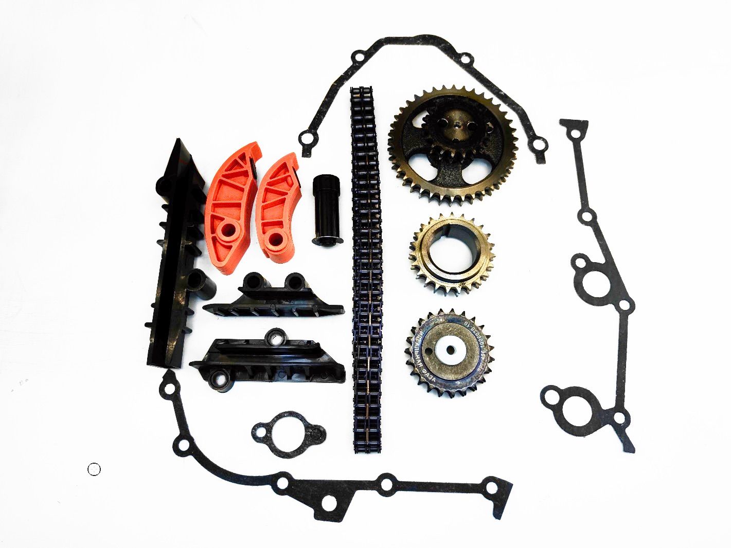 Комплект привода ГРМ ЗМЗ-409 УАЗ, 405,406 ГАЗ (ПОЛНЫЙ: ДВРЦ 70/90, башмаки)  - Progress арт. 406.3906625-14 