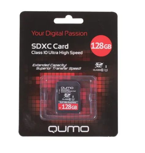 Карта памяти qumo microsdxc 128 гб