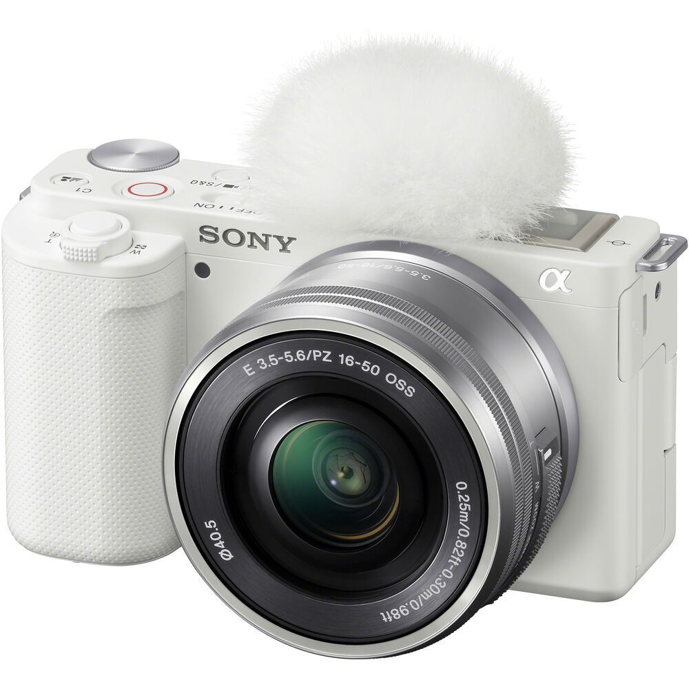 Беззеркальный фотоаппарат Sony ZV-E10 Kit 16-50mm. Белый