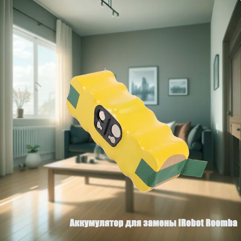 Аккумуляторвысокойемкости8000мАч14,4ВдляпылесосаiRobotRoomba521532540550580630600650700780790860870880900980