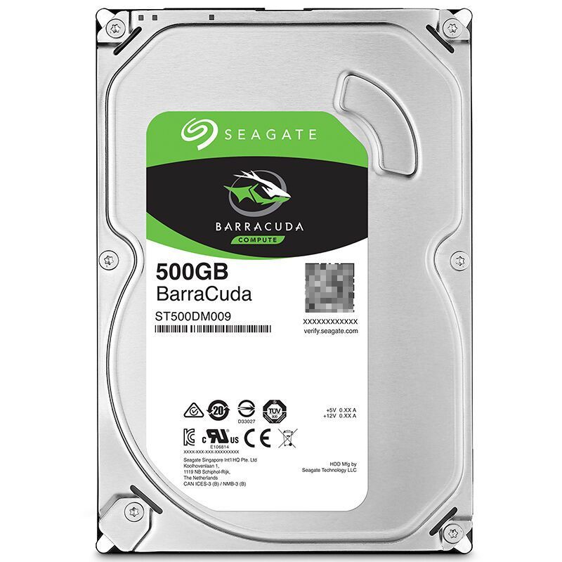 Seagate500ГБВнутреннийжесткийдиск3.5"HDDSATA6Гбит/с7200об/мин(ST500DM009)