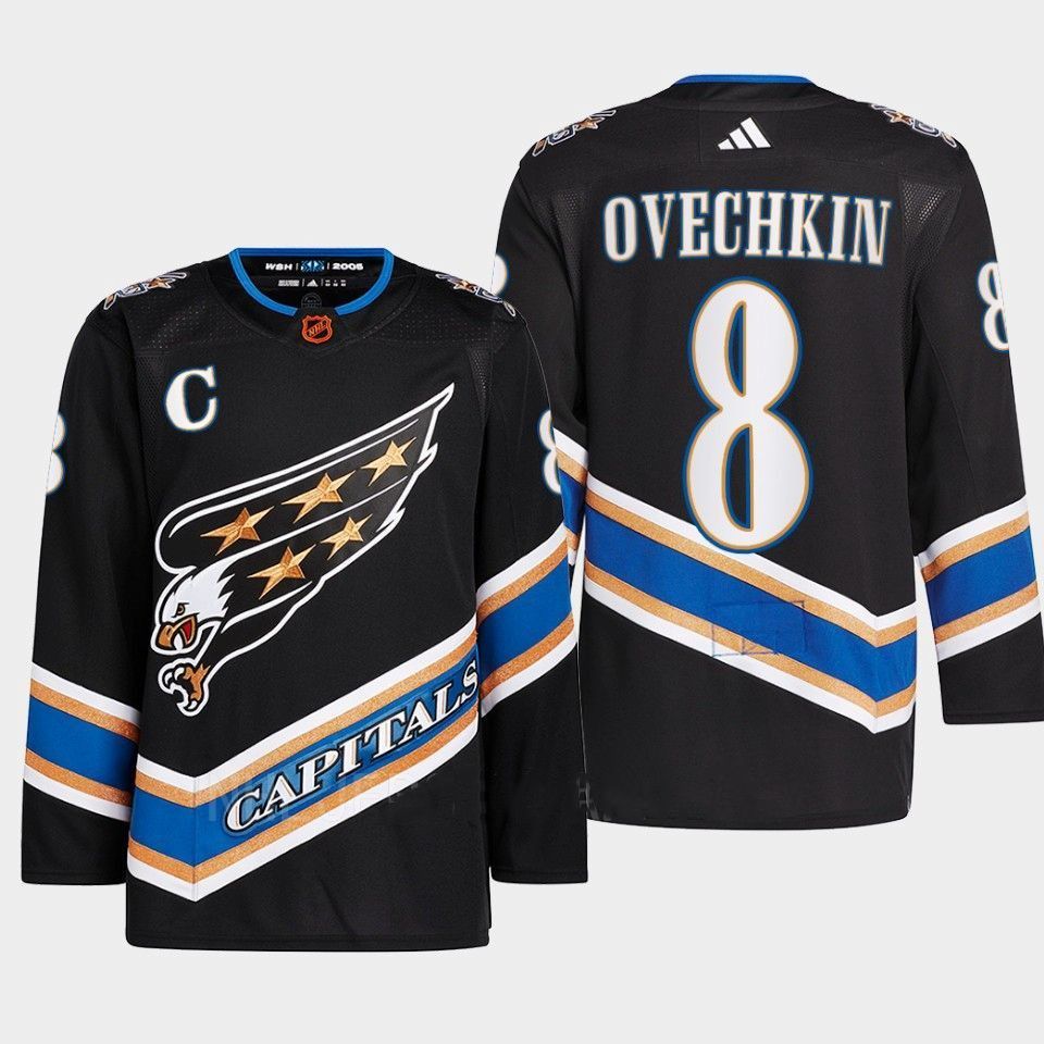 NHL джерси хоккейная Вашингтон Кэпиталз Washington Capitals Jersey Ovechkin 8