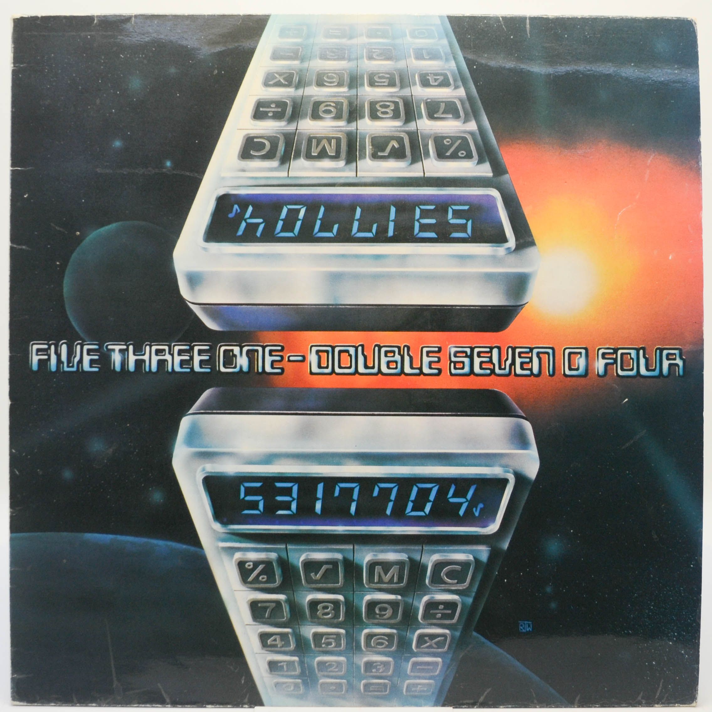 The one the three the many. The hollies - 1979 - five three one-double seven o four. the hollies 1979 - 5317704. one and double.