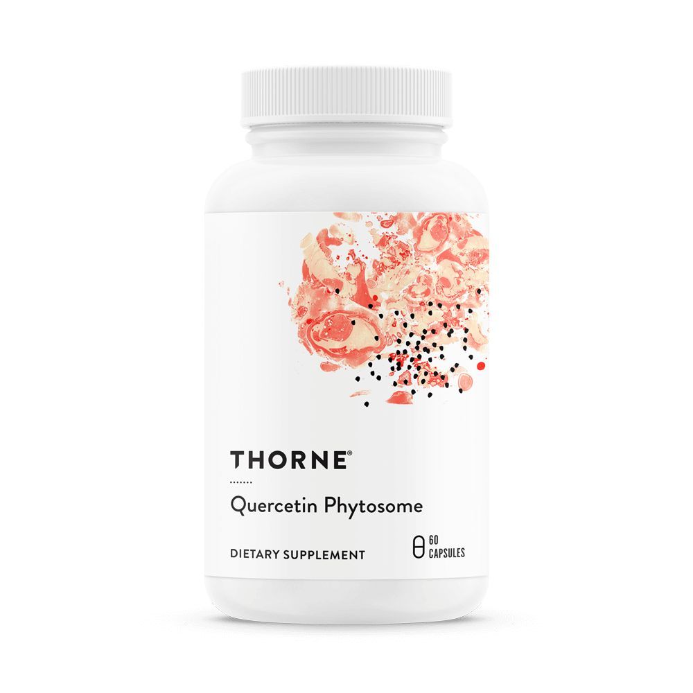 Quercetin Phytosome, Кверцетин, Thorne Research, 60 капсул