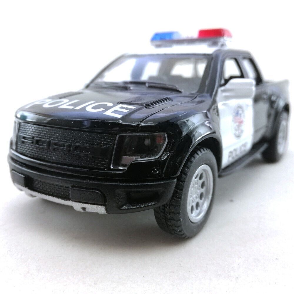 Машинка металлическая Kinsmart 1:46 2013 Ford F-150 SVT Raptor Police Форд  Раптор Полиция 5365DPRKT инерционная, цвет Черный - купить с доставкой по  выгодным ценам в интернет-магазине OZON (386910986)