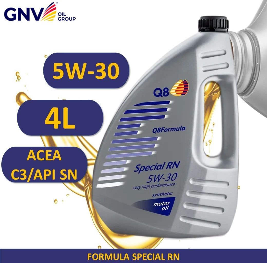 Q8 FORMULA SPECIAL RN 5W-30 Масло моторное, Синтетическое, 4 л