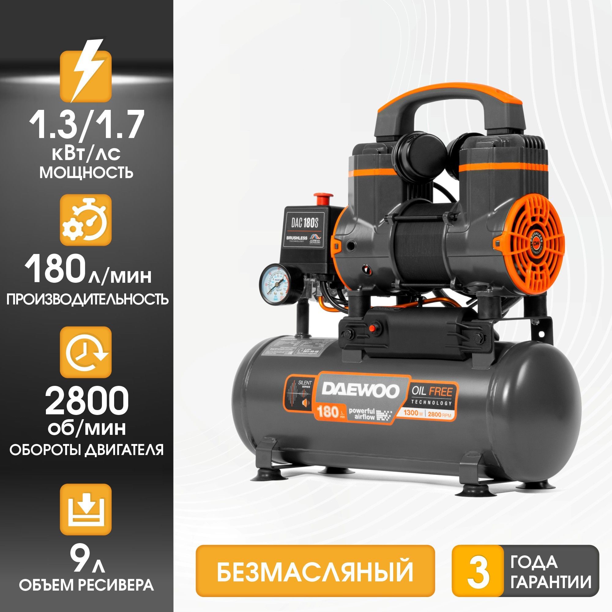 ВоздушныекомпрессорыDaewooPowerProducts