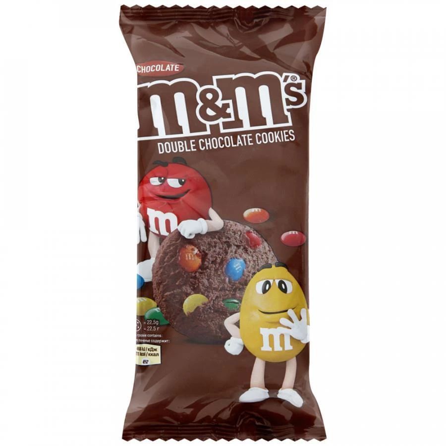 Печенье m&m`s cookies 180г