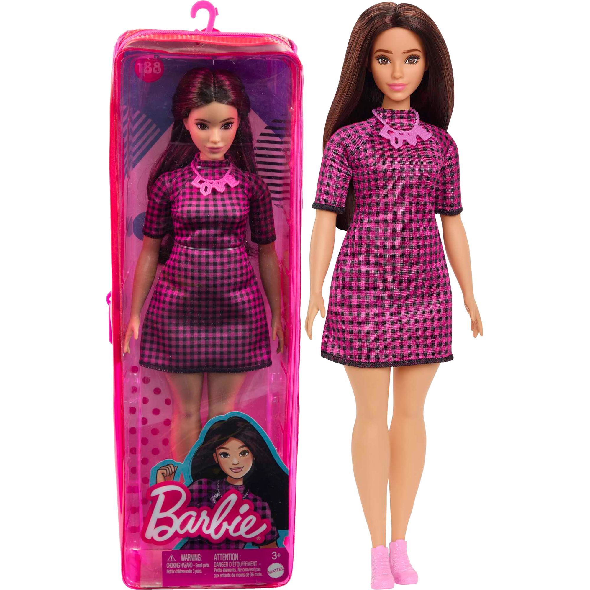 Кукла Barbie HBV20 Игра с модой 188 - купить с доставкой по выгодным ценам  в интернет-магазине OZON (1160293879)