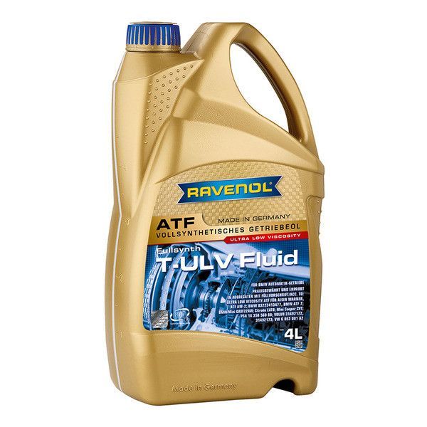 Масло трансмиссионное Ravenol ATF T-ULV FLUID 4л. (4014835868717)