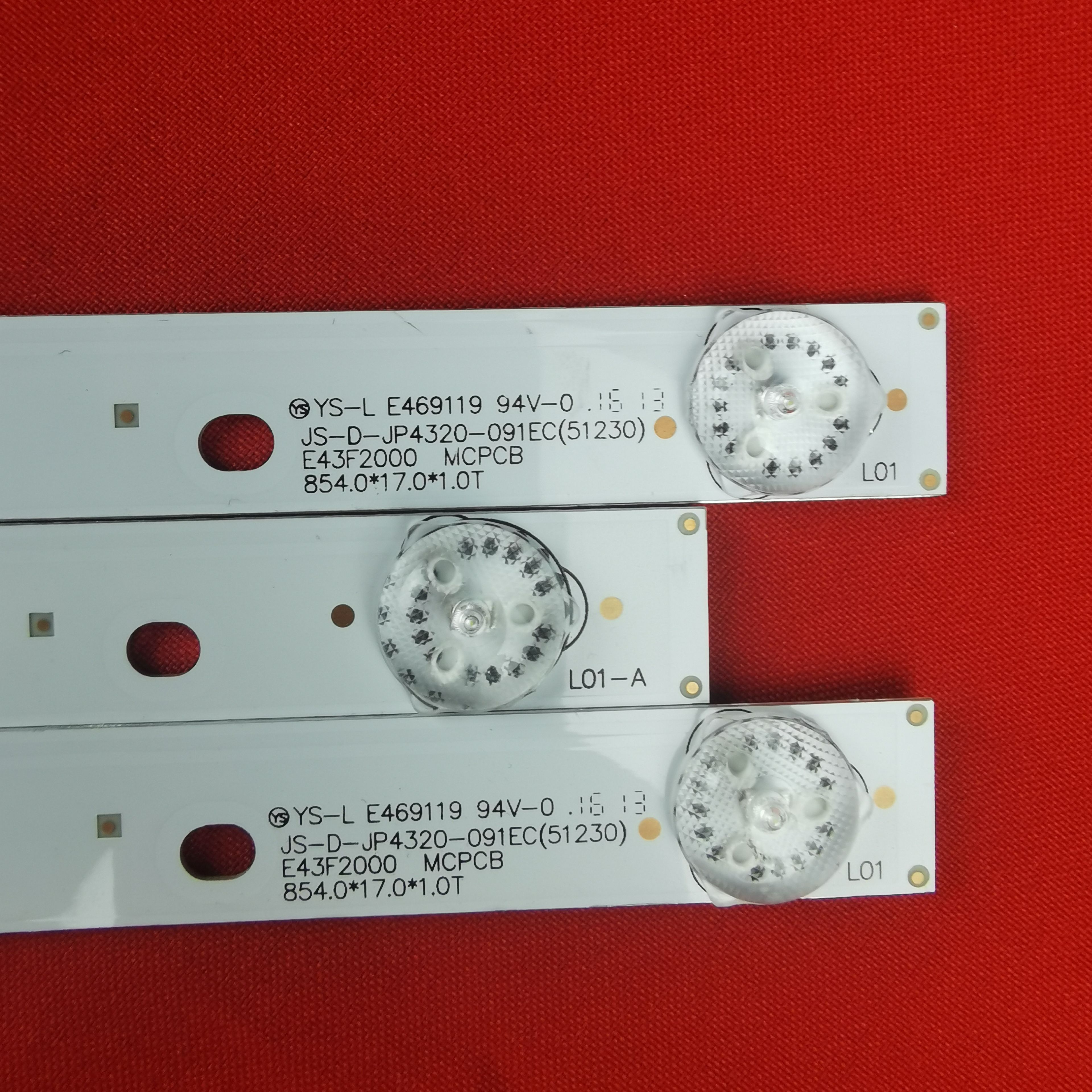 Подсветка JS-D-JP4320-081EC JS D JP4320 091EC, MS L1111 для тв AKAI AKTV432, SHIVAKI STV-43LED20W VEKTA LD-43SF6015BT 43TF5515BS