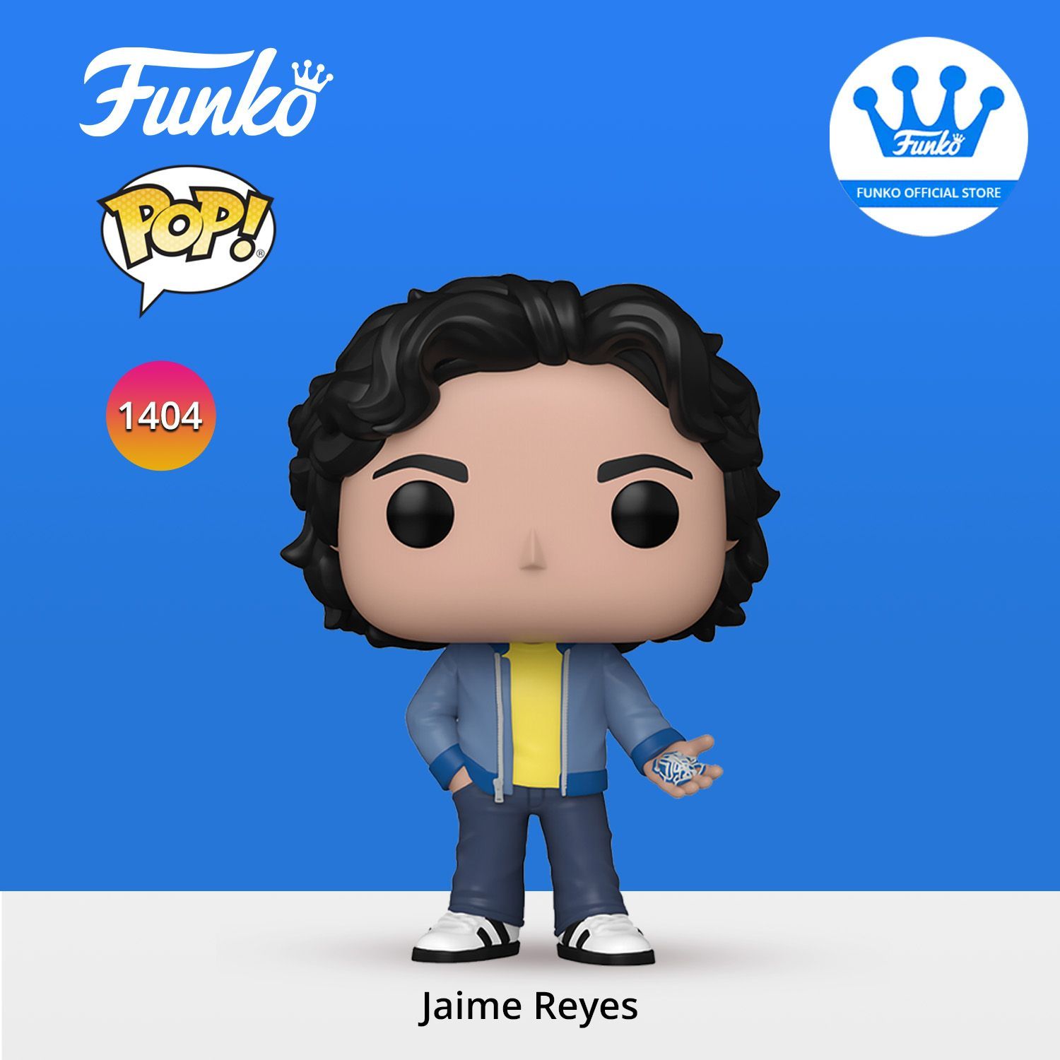 ФигуркаFunkoPOP!MoviesBlueBeetleJaimeReyesw/Scarab/ФанкоПОПпомотивамфильмаСинийЖук