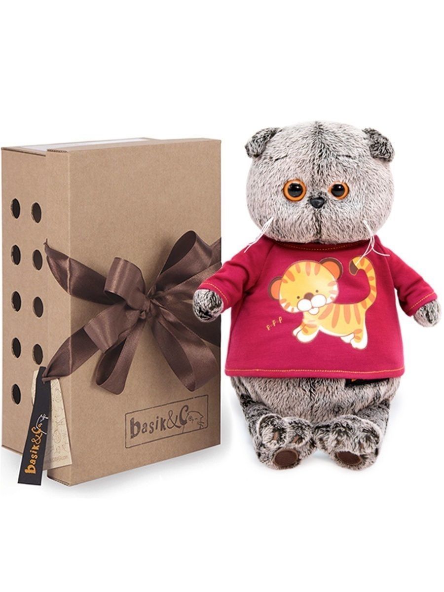 Мягкие игрушки кот Басик купить в интернет магазине OZON