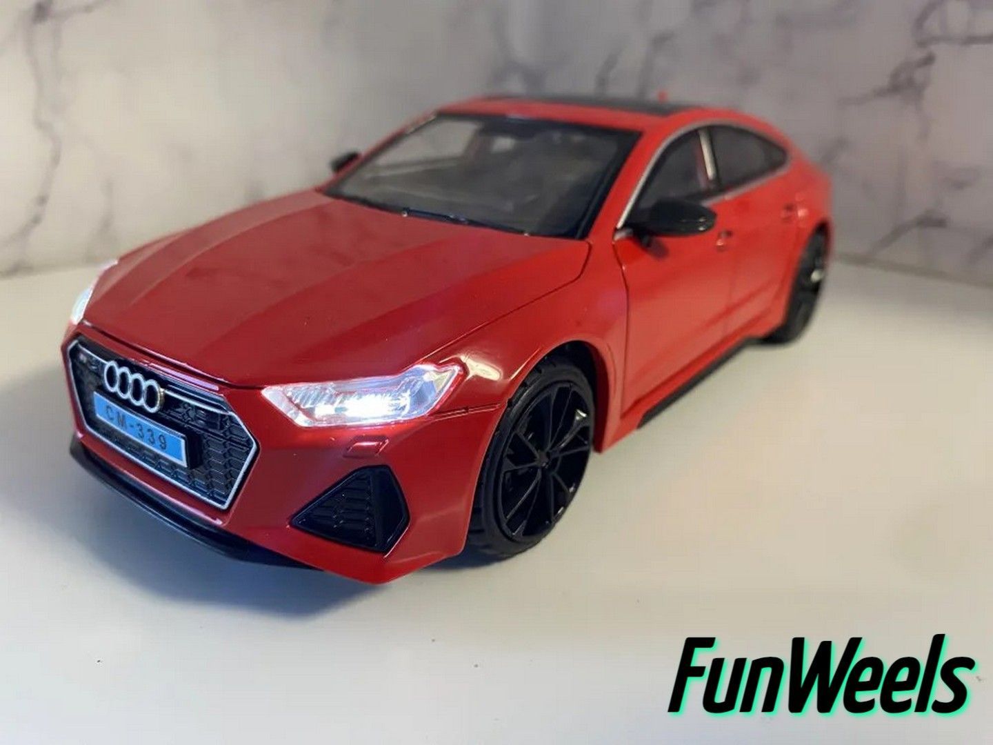 Детская игрушка металлическая Модель Ауди РС7 ( Audi RS7 ) / Масштаб 1:24 -  купить с доставкой по выгодным ценам в интернет-магазине OZON (826955776)