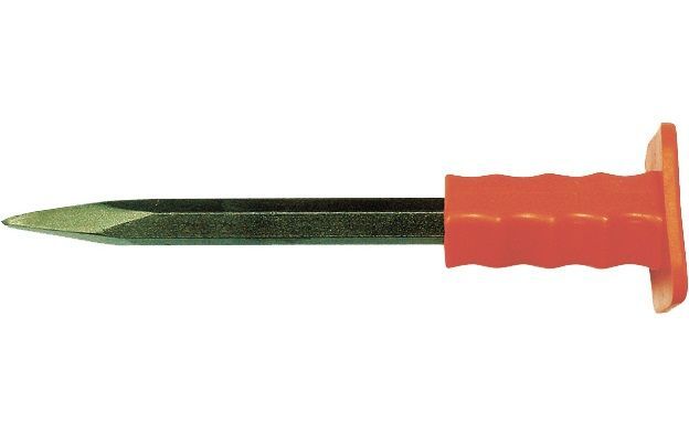 Зубило скарпель с пластмассовым протектором 19 х 300 мм, Политех Инструмент