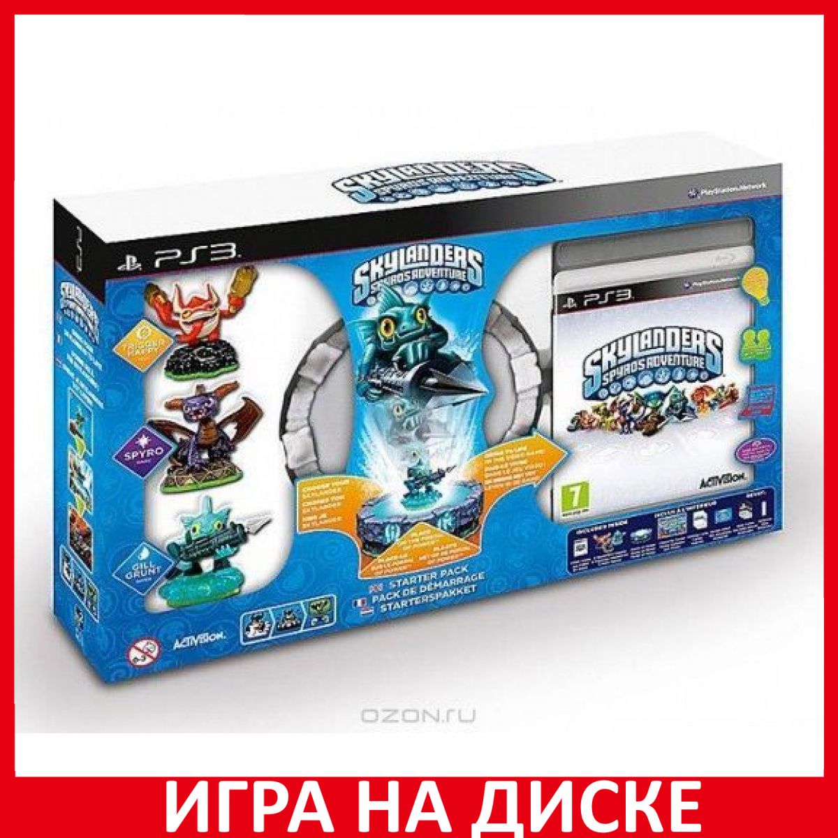 Игра Skylanders Spyros Adventure Ст (PlayStation 3, Английская версия)  купить по низкой цене с доставкой в интернет-магазине OZON (311881848)