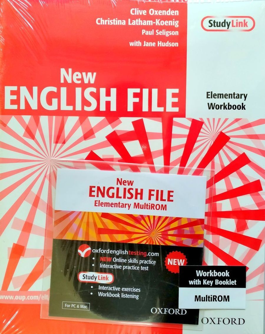 English elementary учебник. English file: Elementary. New English file. English file Elementary Workbook. New English file Elementary student's book.