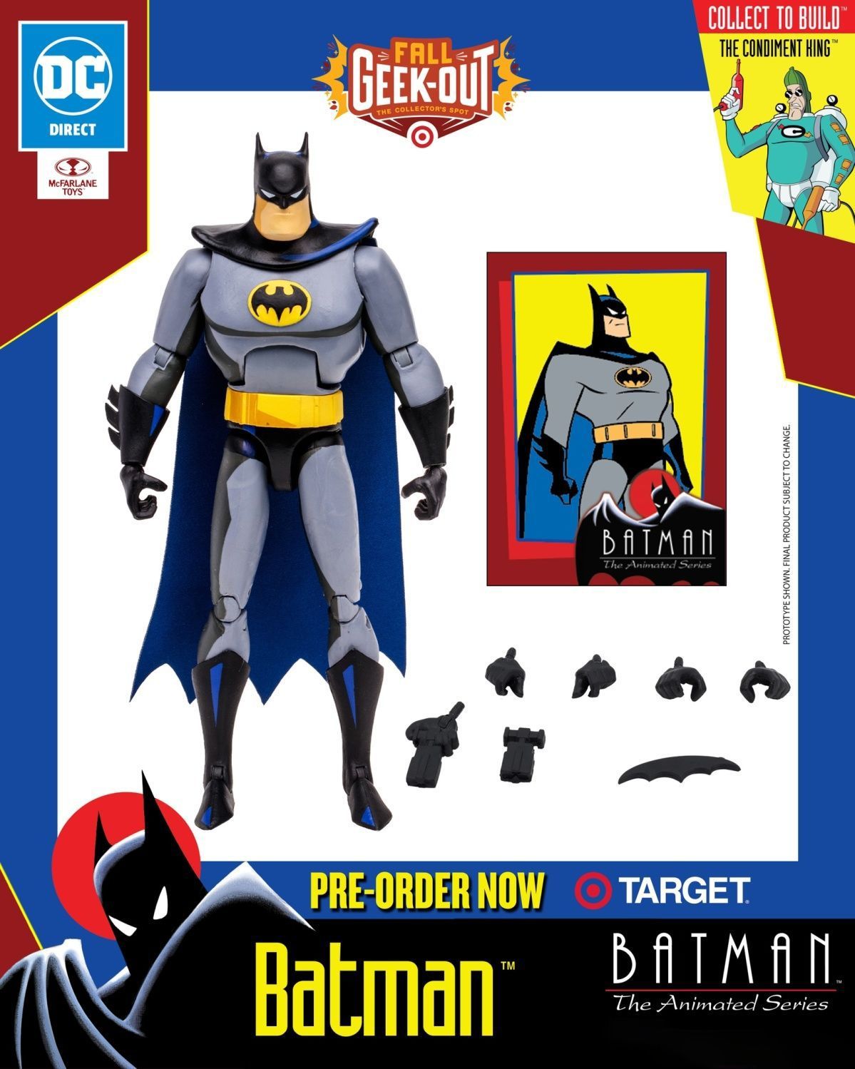 McFarlane Toys DC Comics Бэтмен the animated series комбинация  фигурка,toyking