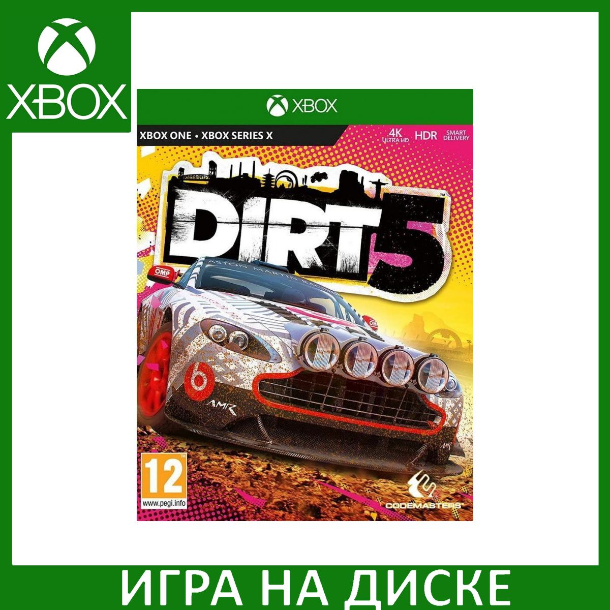 Игра DiRT 5 (Xbox Series, Xbox One, Английская версия) купить по низкой  цене с доставкой в интернет-магазине OZON (307254800)