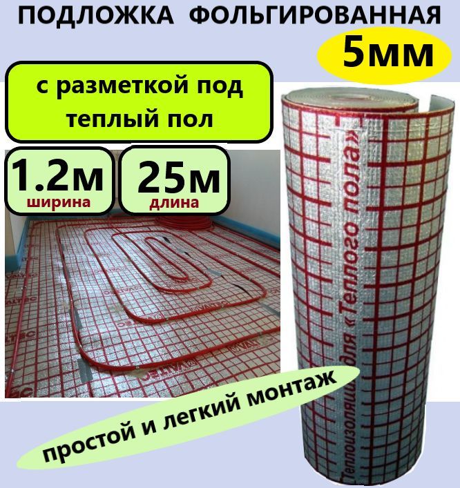 Фольга для теплого пола. Теплый пол на фольгированном основании. Мембрана фольгированная для пола толщина. Утепление пола фольгоизолоном.