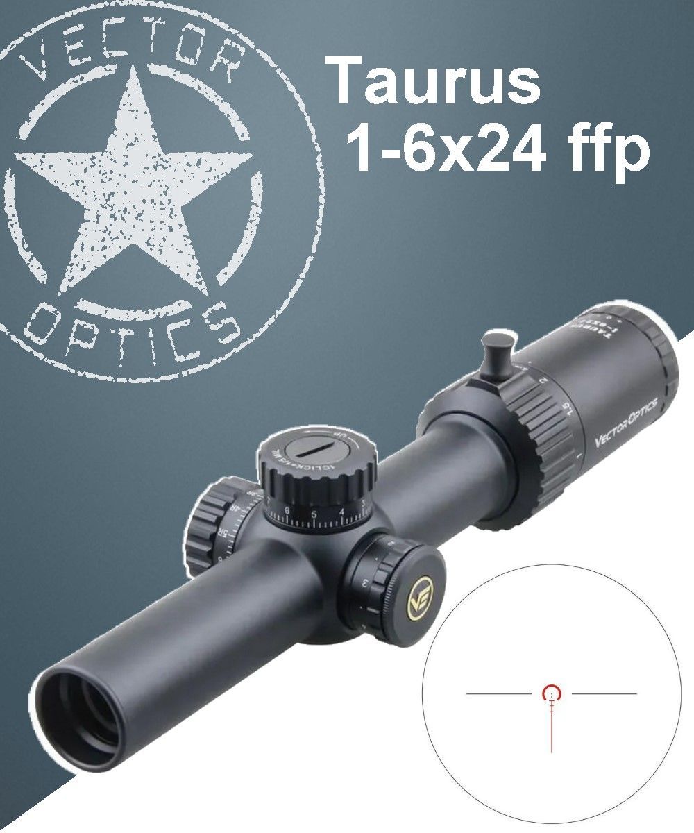 Оптический прицел VECTOR OPTICS TAURUS 1-6X24 FFP