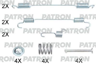 Пружинки задних колодок для Рено Дастер,Каптур,Аркана 4wd PATRON