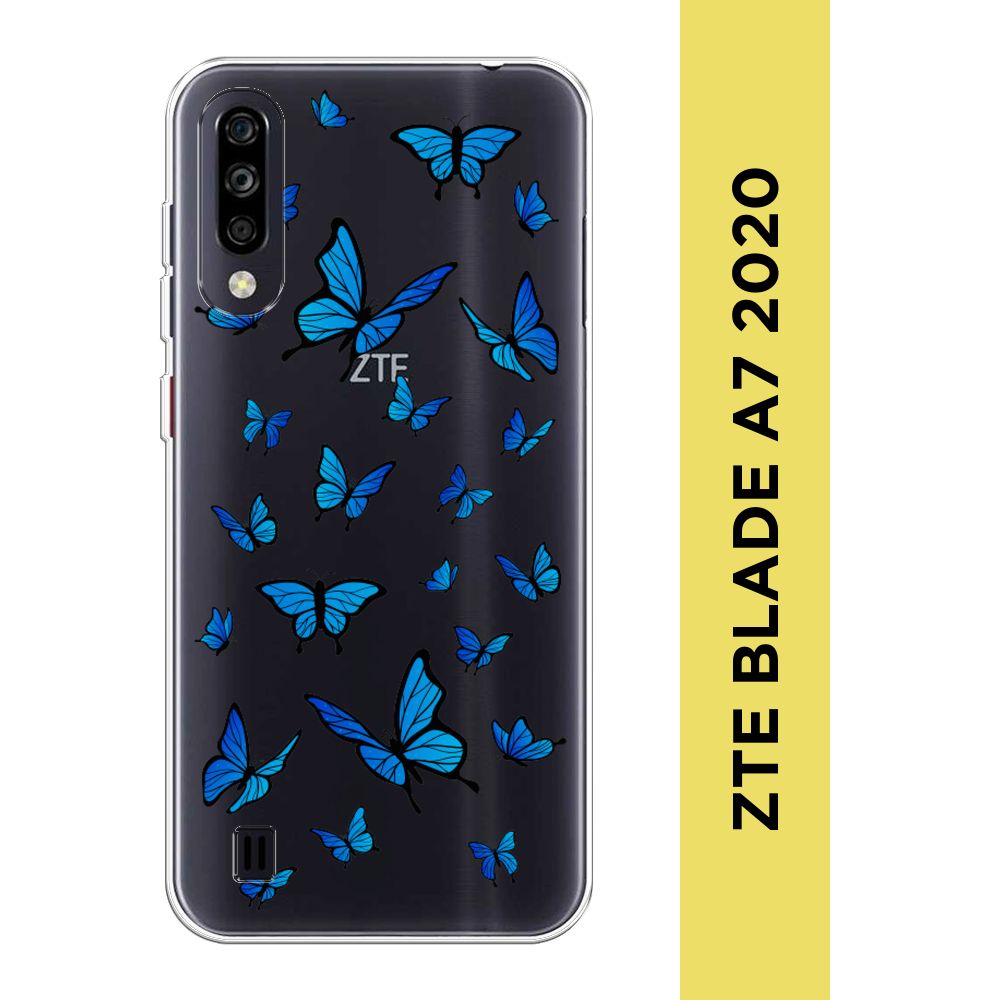 Силиконовый чехол на ZTE Blade A7 2020 / ЗТЕ Блэйд A7 2020 