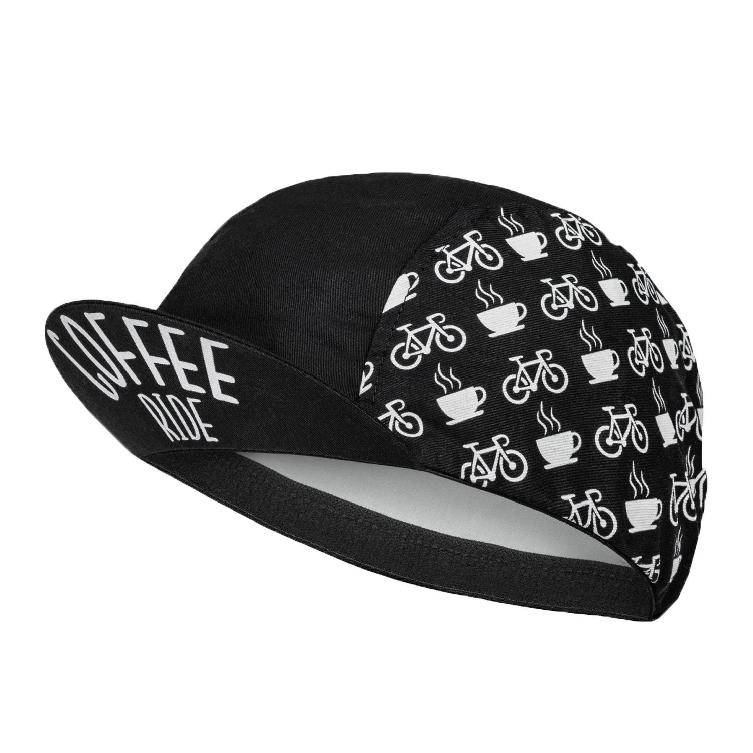 Кофе cap. Велосипедная кепка. бейсболка кофейни.