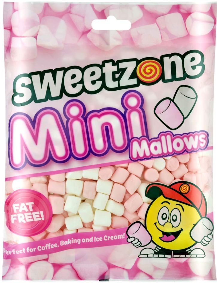 Зефирные конфеты суфле-маршмеллоу Sweetzone "Mini Mallows" 140 гр