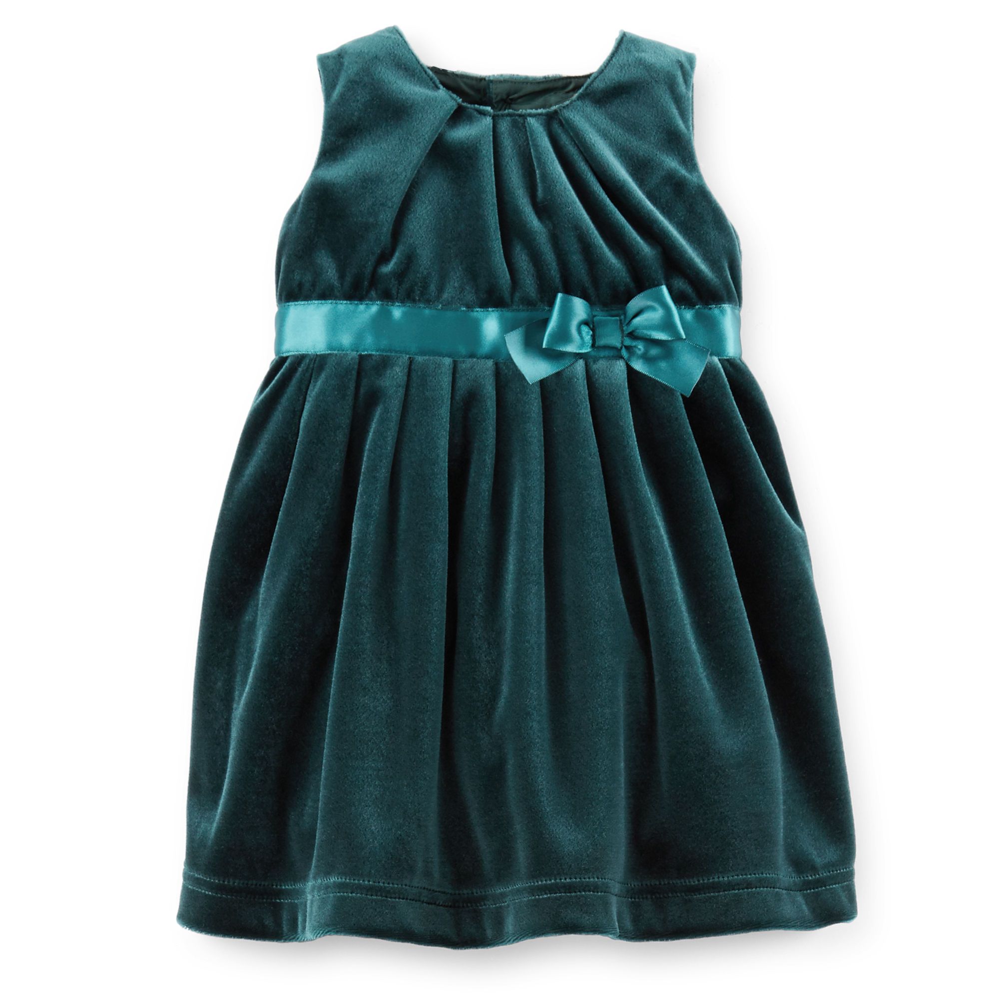 Платье Carters зеленое вельвет