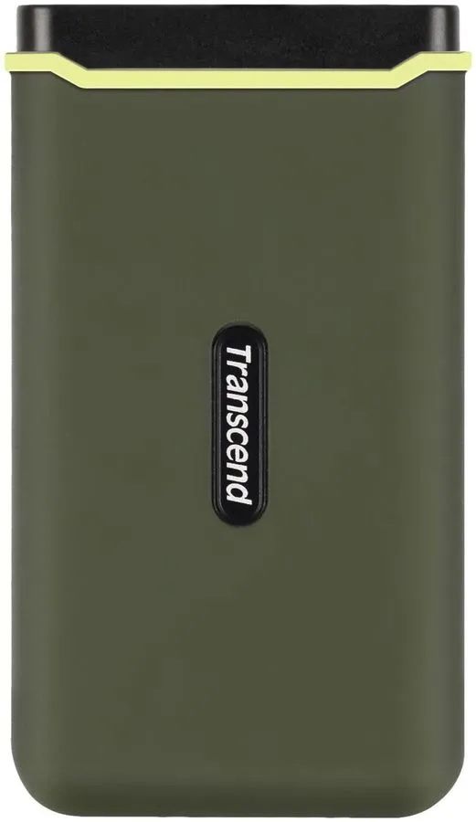 Transcend 2 ТБ Внешний SSD-диск Внешний накопитель SSD 2Tb ESD380C (TS2TESD380C) (TS2TESD380C), темно-зеленый