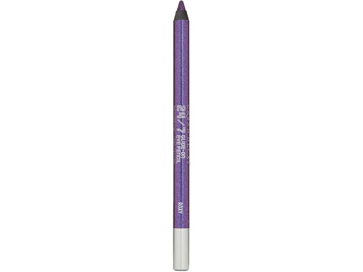Сиреневый карандаш для глаз. Urban Decay Glide-on 24/7 глиттерный карандаш для глаз. Карандаш Урбан Дикей 24/7. Урбан Дикей карандаш для глаз. Urban Decay карандаш для глаз