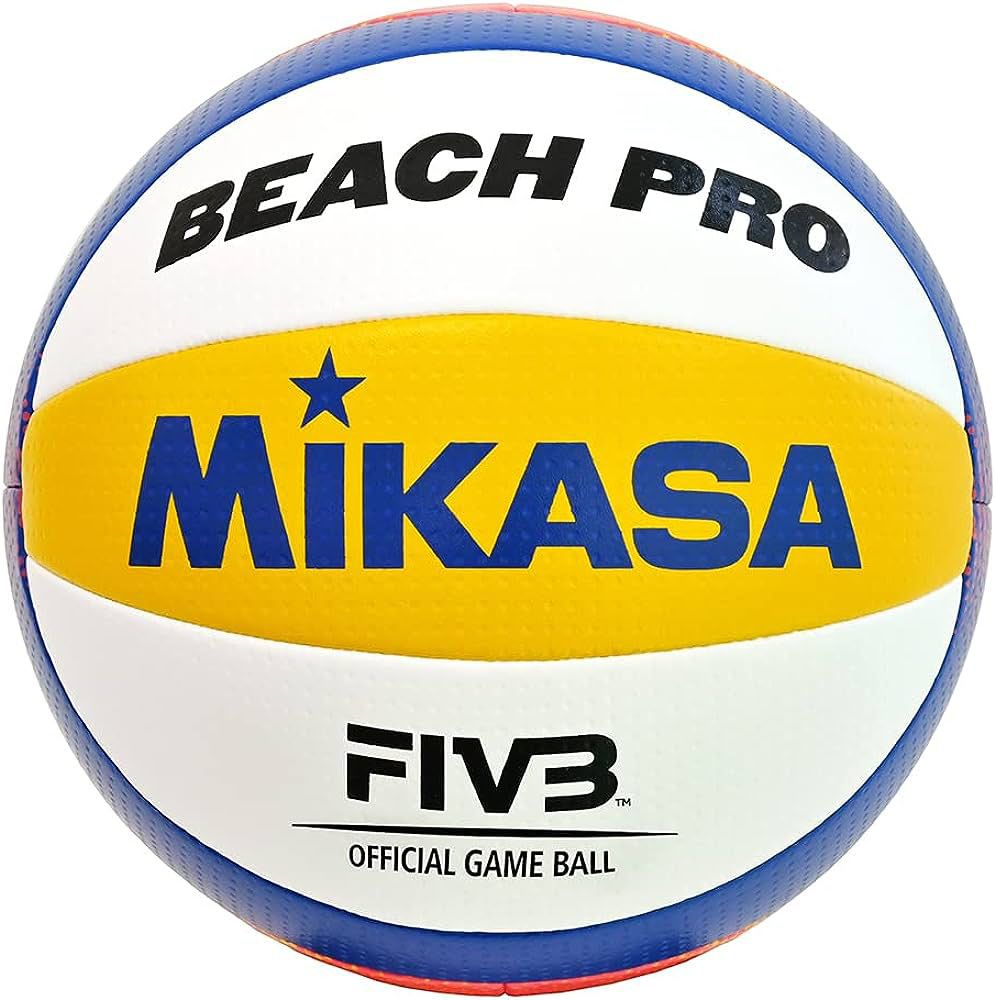 Мяч для пляжного волейбола Mikasa BV550C, размер 5, FIVB Approved