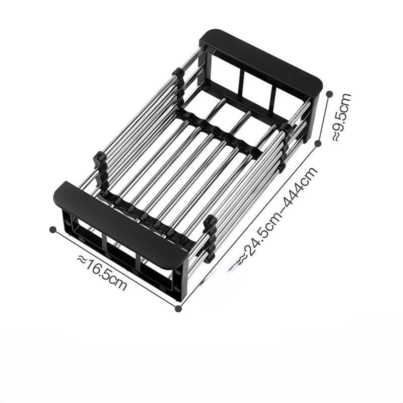 Сушилкадляпосуды,овощей,фруктов,корзинараздвижнаядляраковины,решетканавеснаянамойку,коландерметаллическийдлямойки