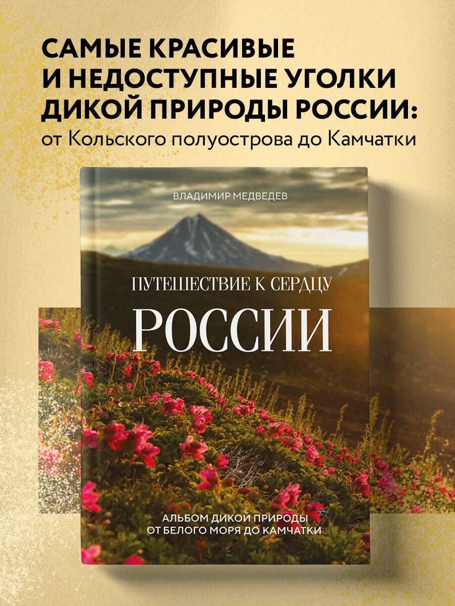 Путешествие к сердцу России. Альбом дикой природы от Белого моря до Камчатки | Медведев Владимир Вячеславович