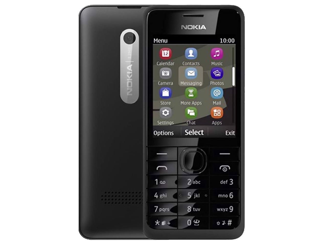 Мобильный телефон Nokia Asha 301, черный - купить по выгодной цене в  интернет-магазине OZON (1318202989)