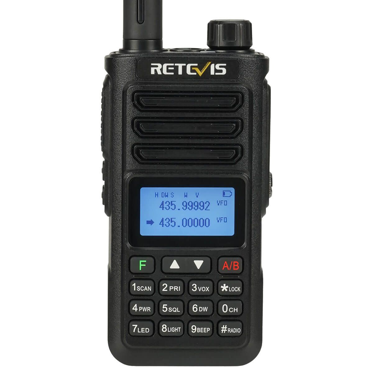 Рация Retevis RA89 10 W. UHF/ VHF, водонепроницаемая IP68, зарядное  устройство USB Type C, сканер частот+ Адаптер