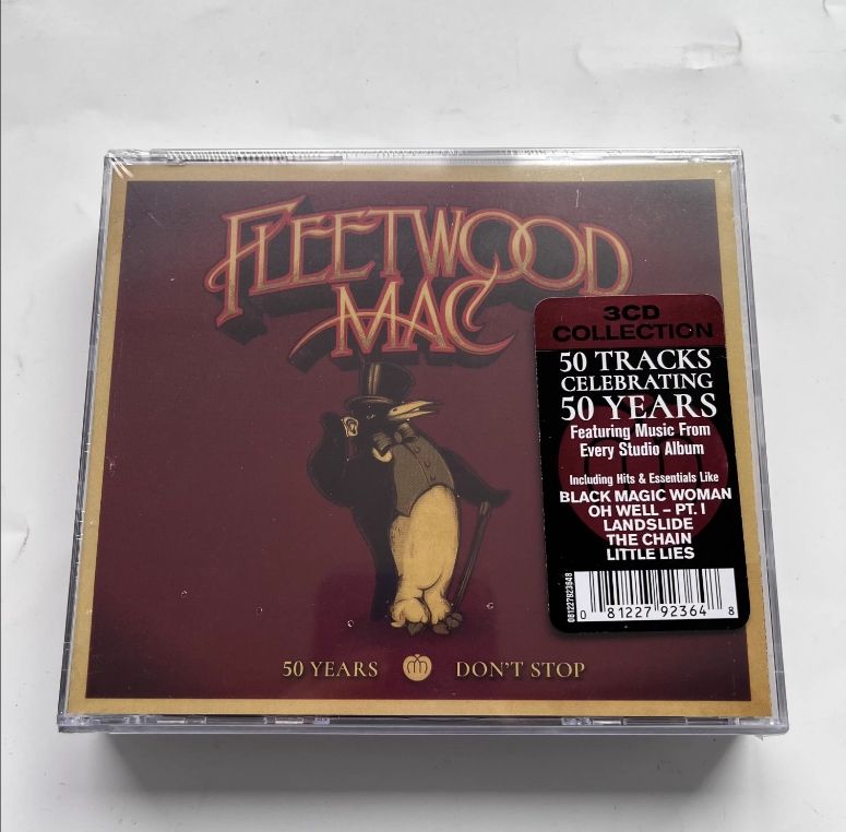 Сборник, посвященный 50-летию Fleetwood Mac Don't Stop, 3CD -Yuansu